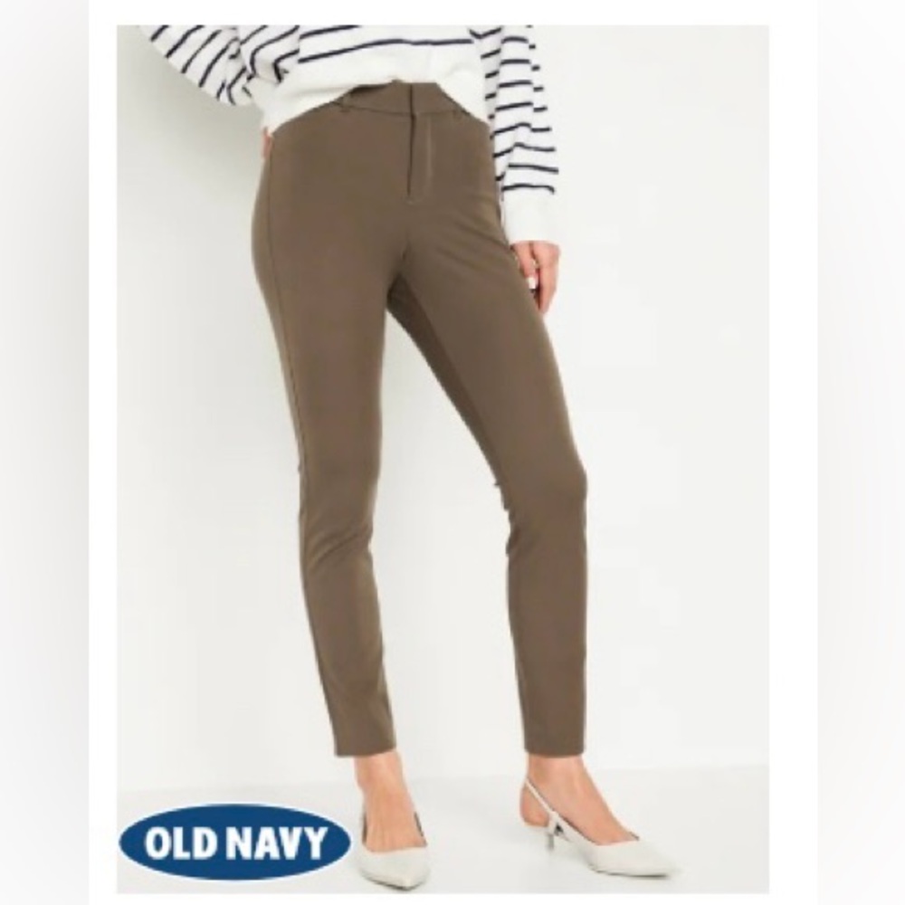 Dark - High-Waisted Pixie Skinny Ankle Pants